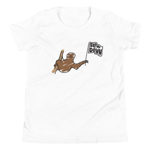 SLOW DOWN SLOTH TEE